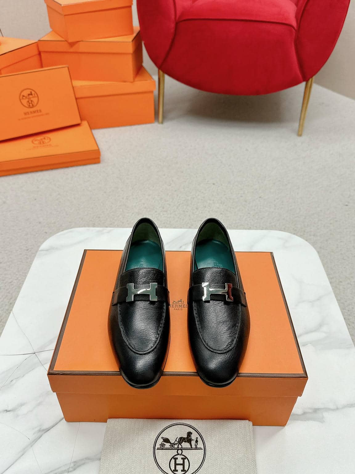 Hermes Loafer Ｈ-10